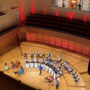 Juuzen am Konzert des World Band Festivals 