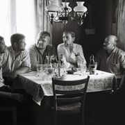 von links: Kurt Gwerder, Christian Gwerder, Daniel Schmidig, Bernhard Betschart, Heinz Gwerder, Geri Schelbert, Herbst 2012