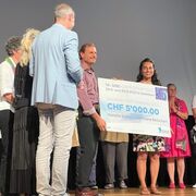 Mit unseren Kursen bei Fragile Suisse durften wir den SNE Förderpreis 2023 entgegennehmen