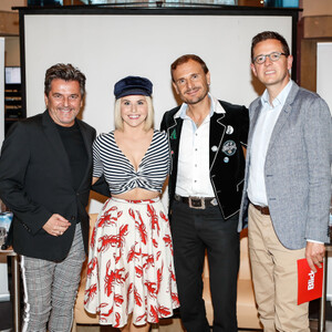 &bdquo;Talk mit Blick&ldquo; mit Heimweh, Beatrice Egli und Thomas Anders. Fotos: Siggi Bucher